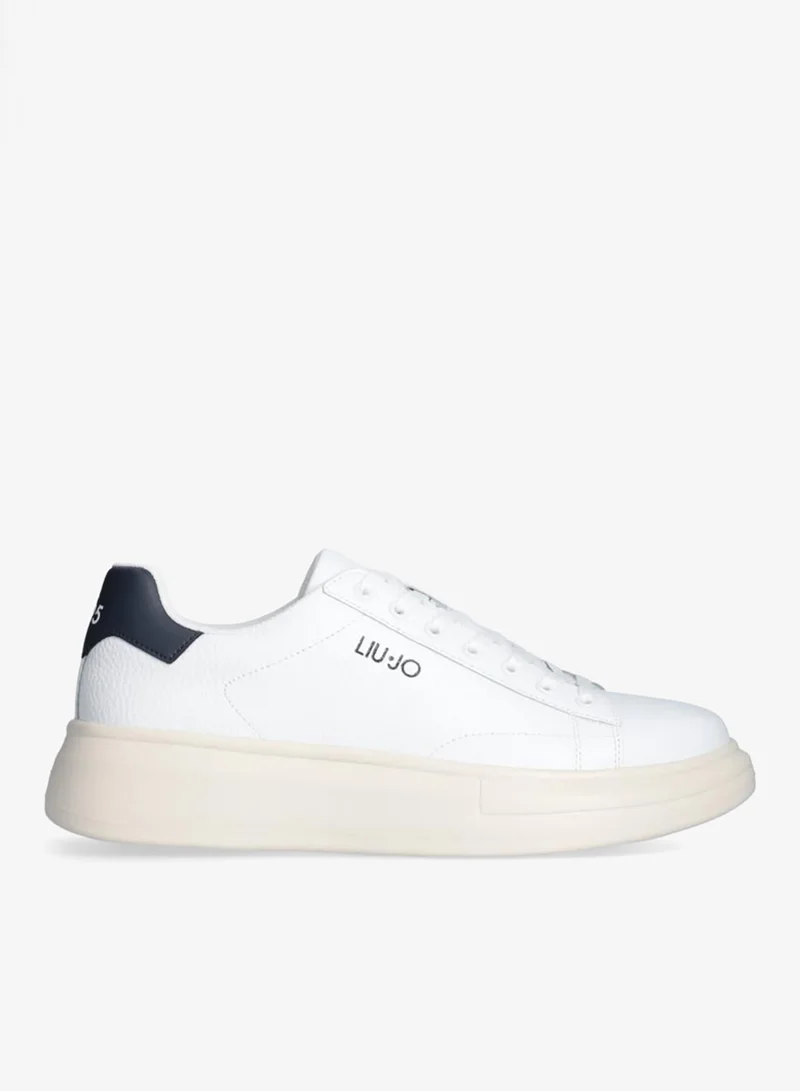 Liu Jo Hammered leather sneakers